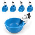 Blue Large Automatic Chicken Waterer Cups Pack of 5 D3028