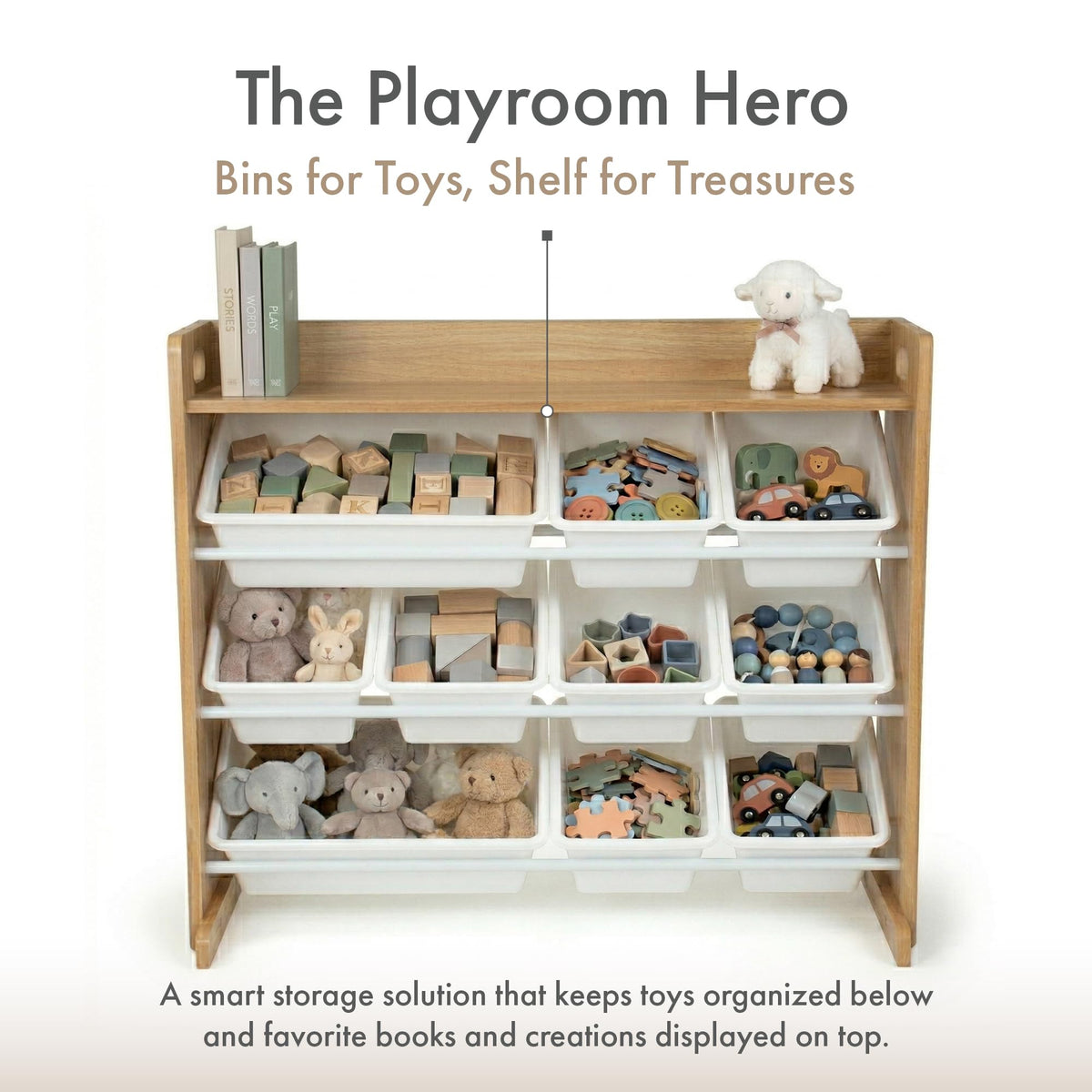 Kids Toy Organizer with 9 Bins U4520
