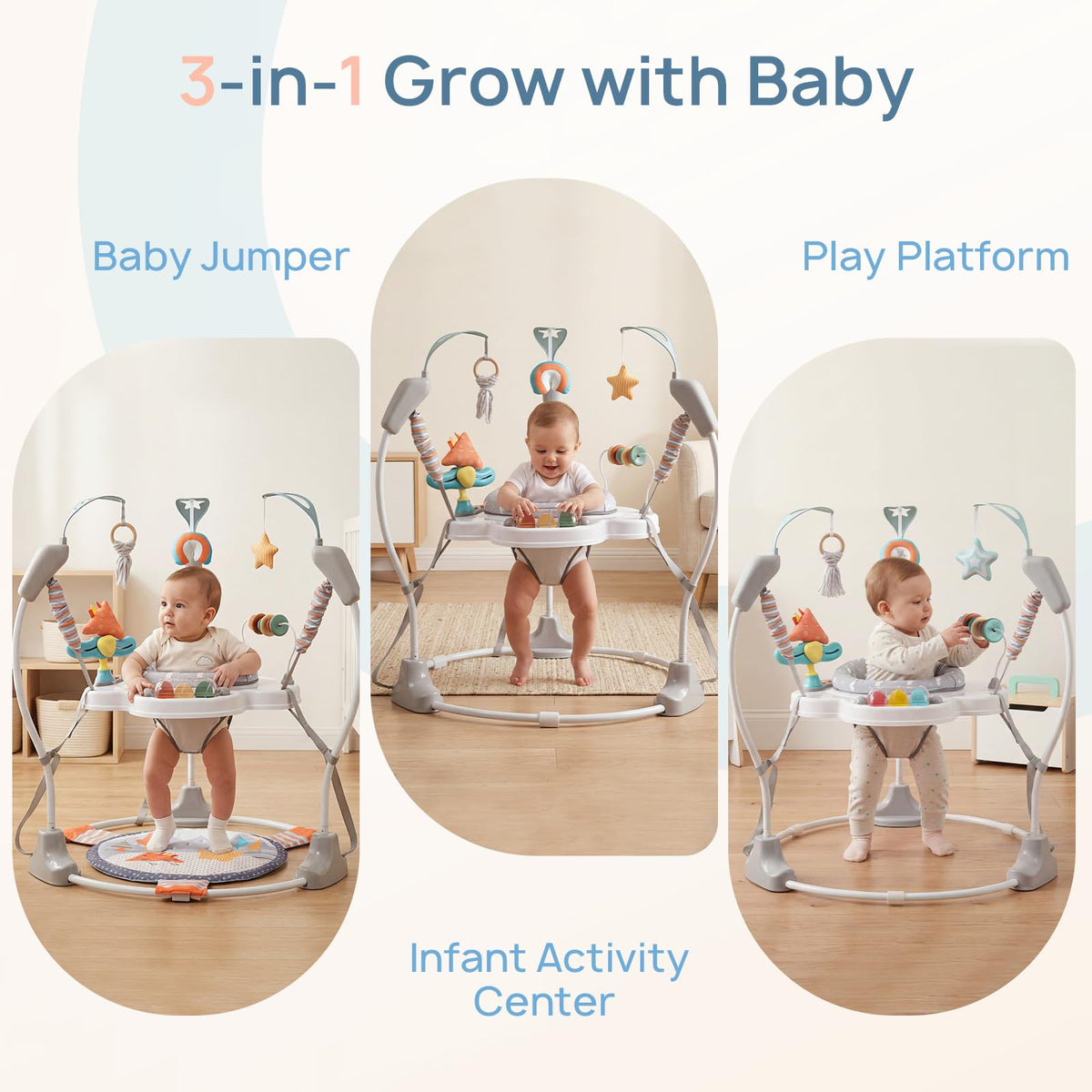 Baby Activity Center with Music, 3 Heights G600476