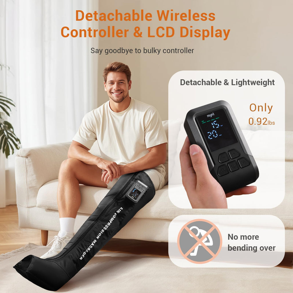 Cordless Full Leg Air Compression Massager H95523