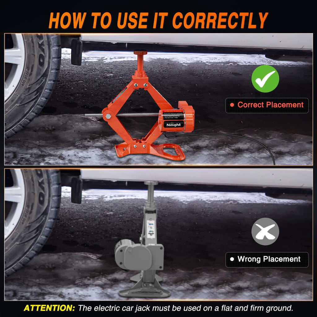 3 Ton 12V Electric Car Jack B1504