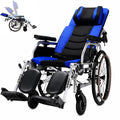 High Back Reclining Wheelchair with Elevating Leg Rests E22099