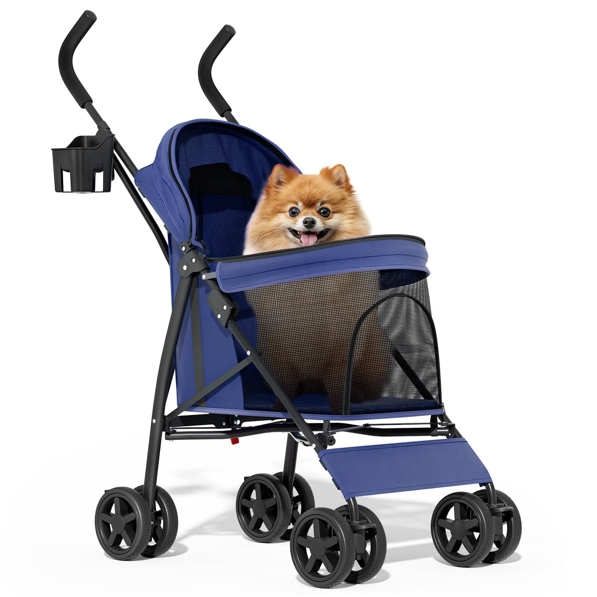 Navy Blue Pet Stroller Q9972
