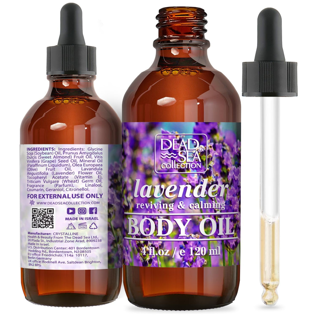 Lavender Body Oil 4 fl.oz C281