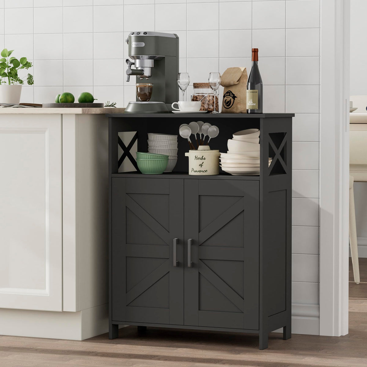 Bathroom Storage Cabinet with Doors L65622
