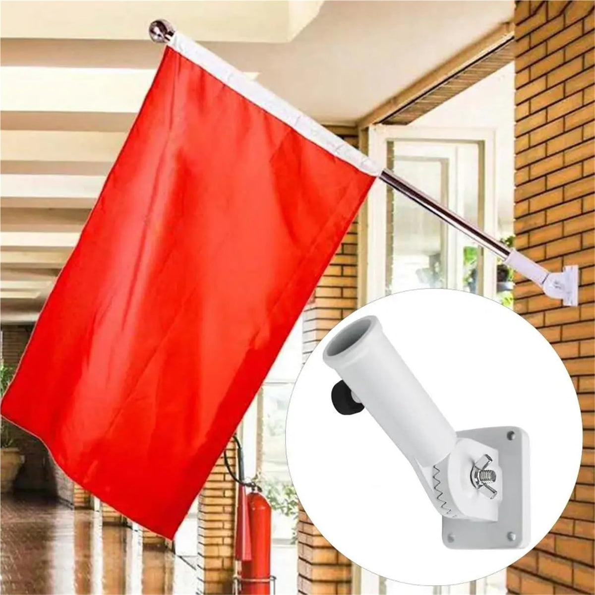 Adjustable Flag Pole Mount Bracket D99024