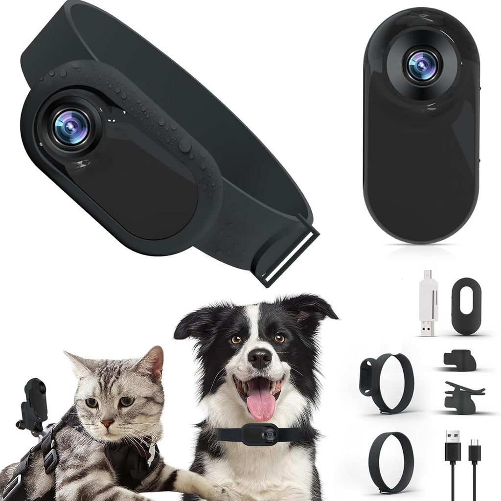 Cat Collar Camera with 0.96 Inch LCD Screen L98276