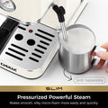 Espresso Machine with Conical Burr Coffee Grinder J82767