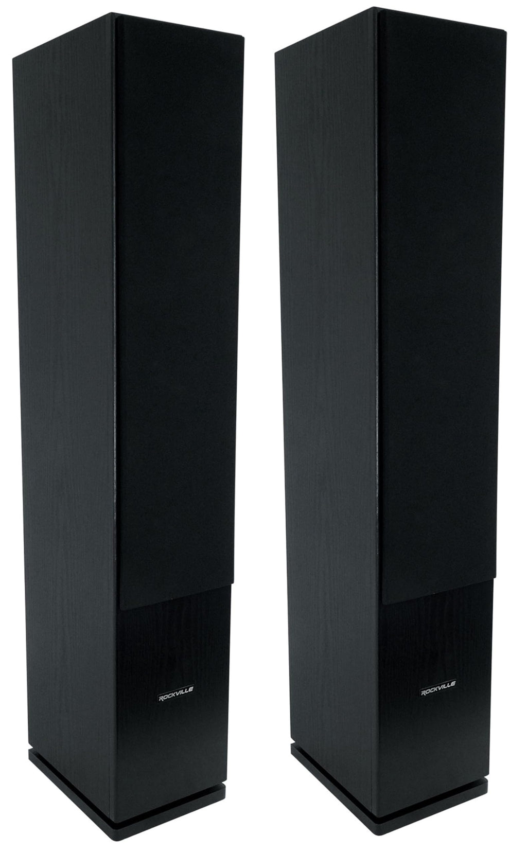 Black Home Audio Tower Speakers 2-Pack C9759