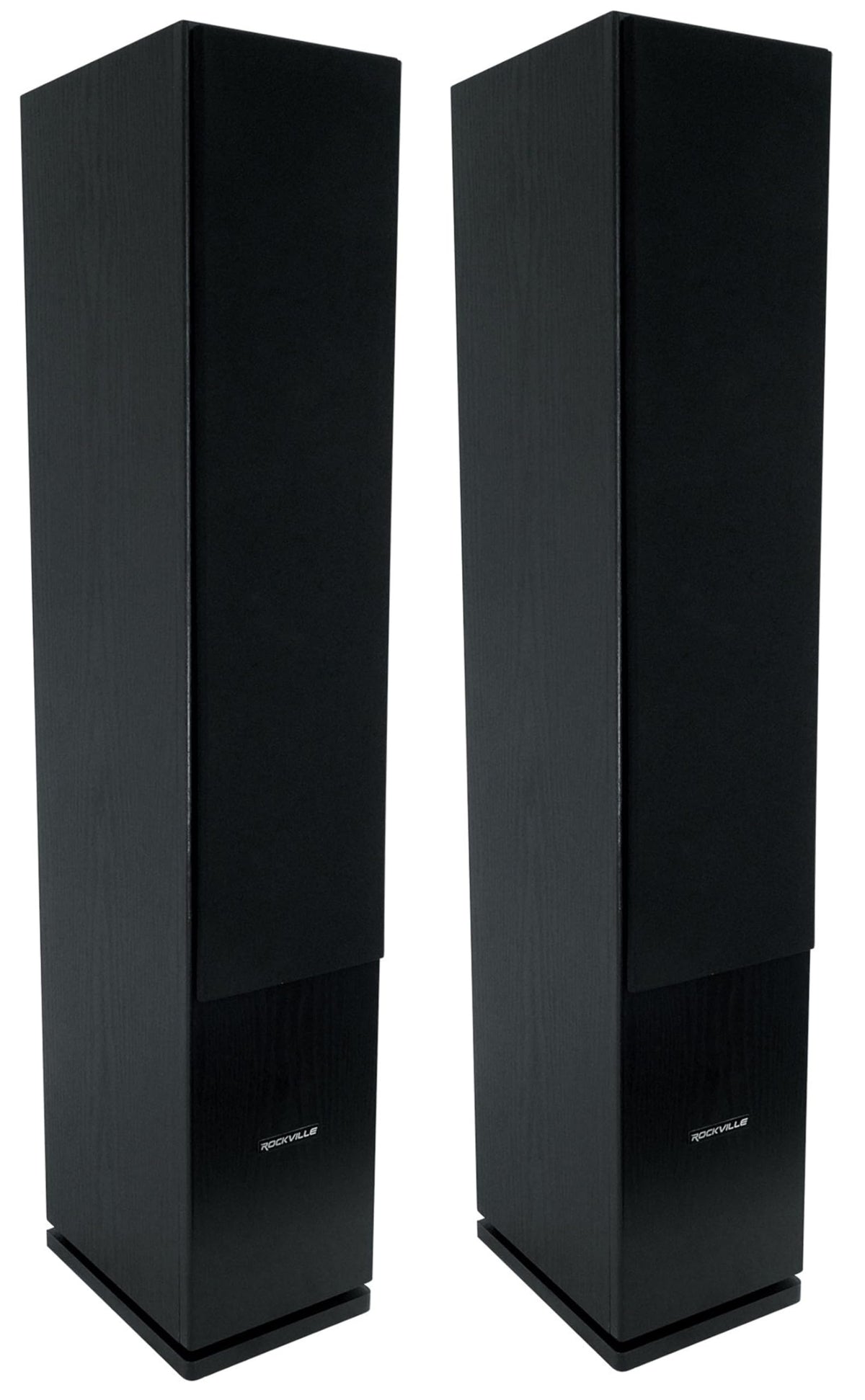 Black Home Audio Tower Speakers 2-Pack C9759