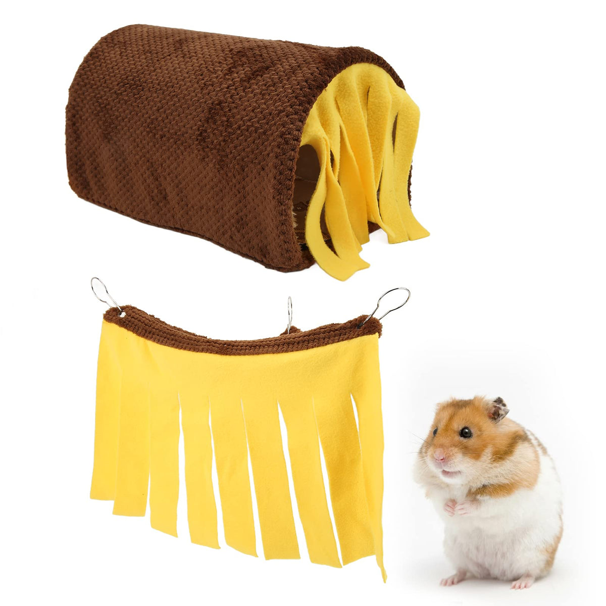 Small Animal Tunnel Hideout with Hammock B44846