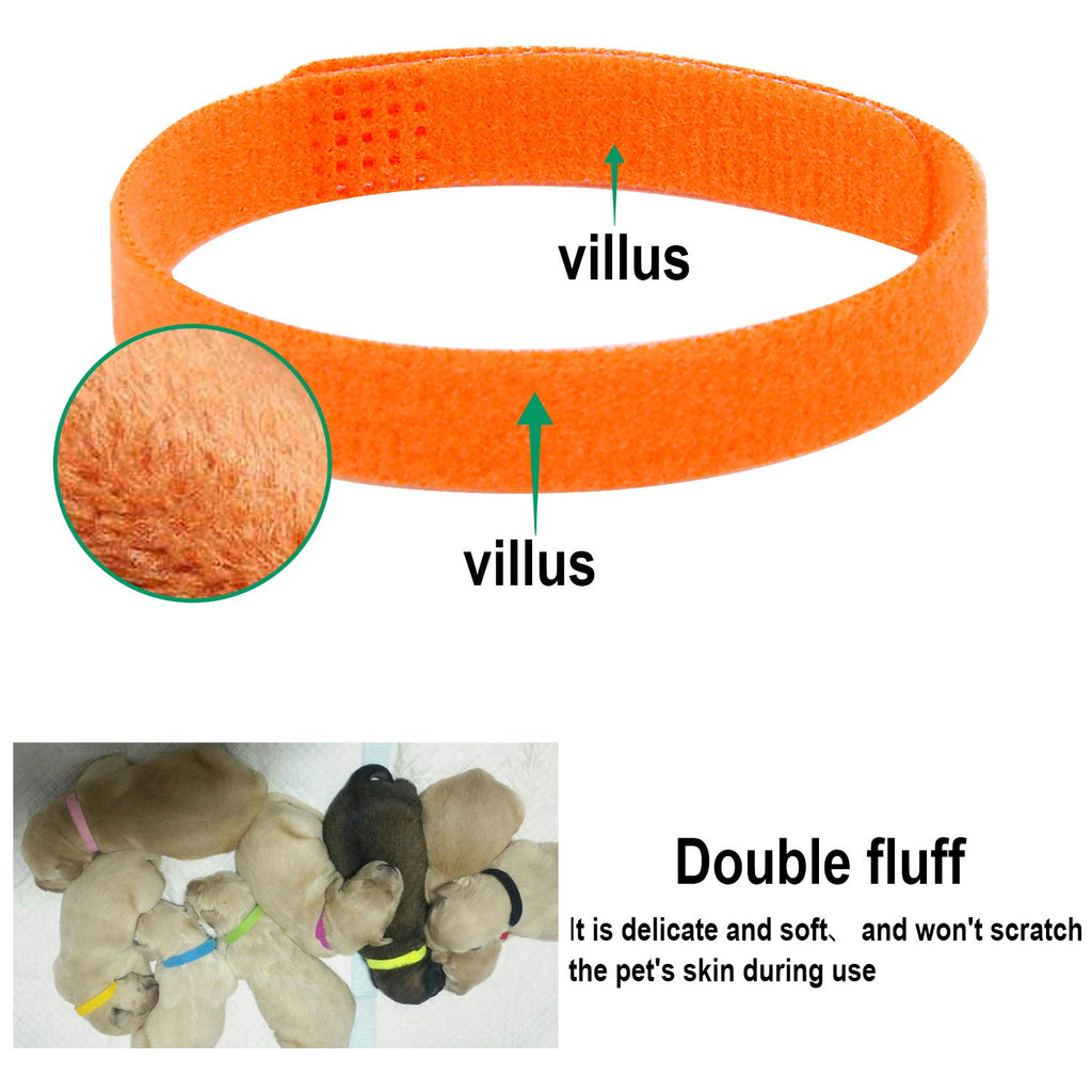 15 Pcs Soft Newborn Pet ID Bands E1957