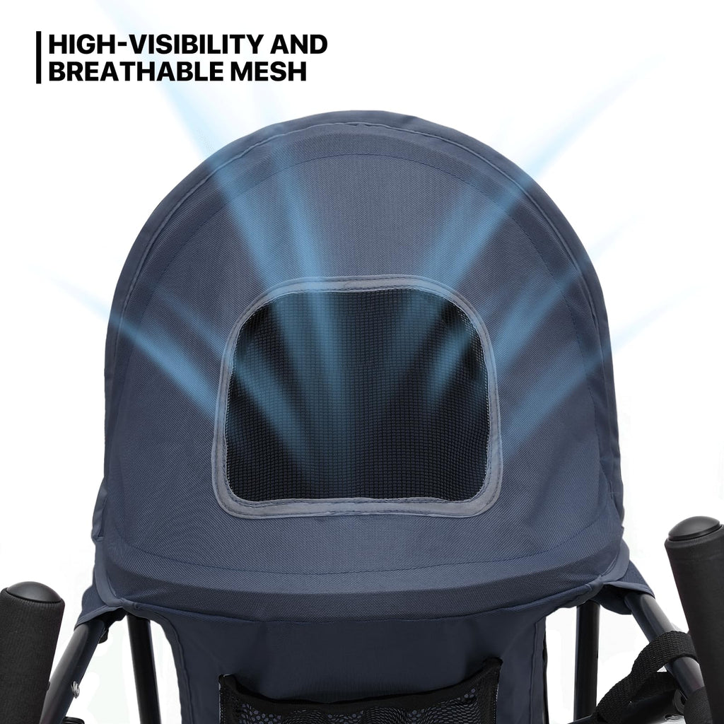 Navy Blue Pet Stroller Q9972