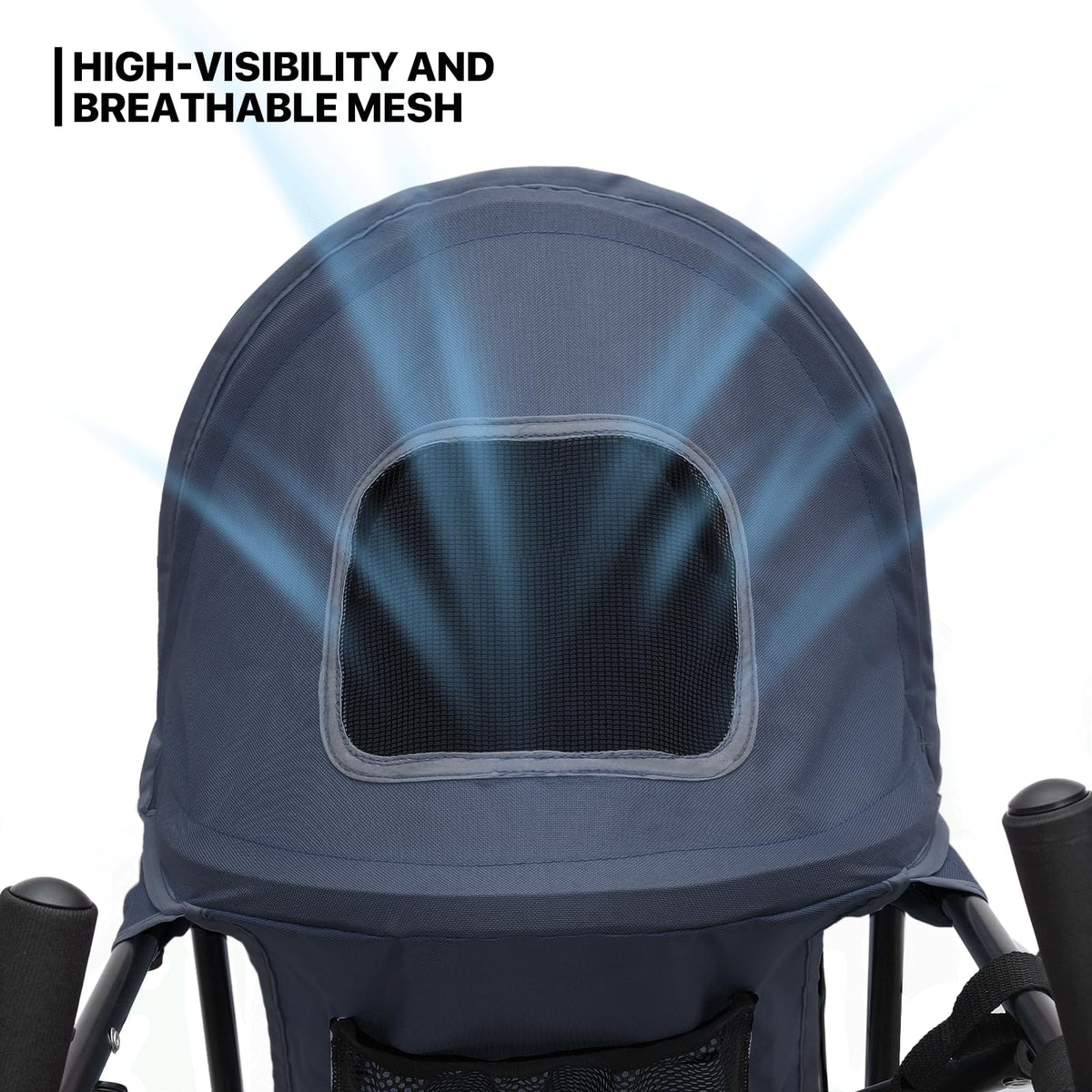 Navy Blue Pet Stroller Q9972