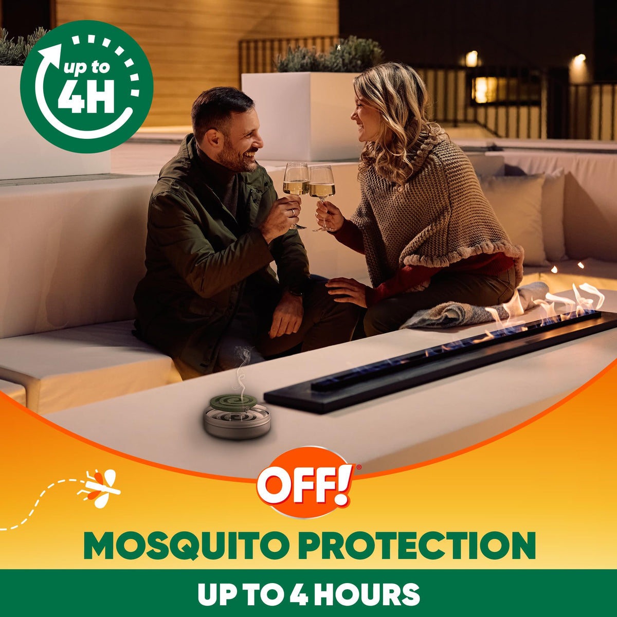 Outdoor Mosquito Repellent Coil Starter Pack Country Fresh Scent 3 Piece F35557