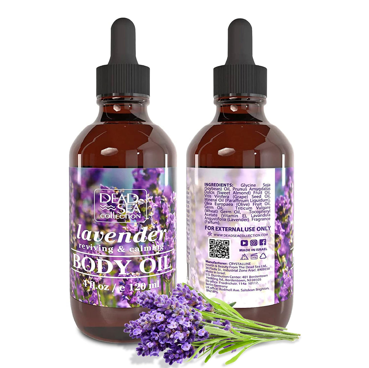 Lavender Body Oil 4 fl.oz C281