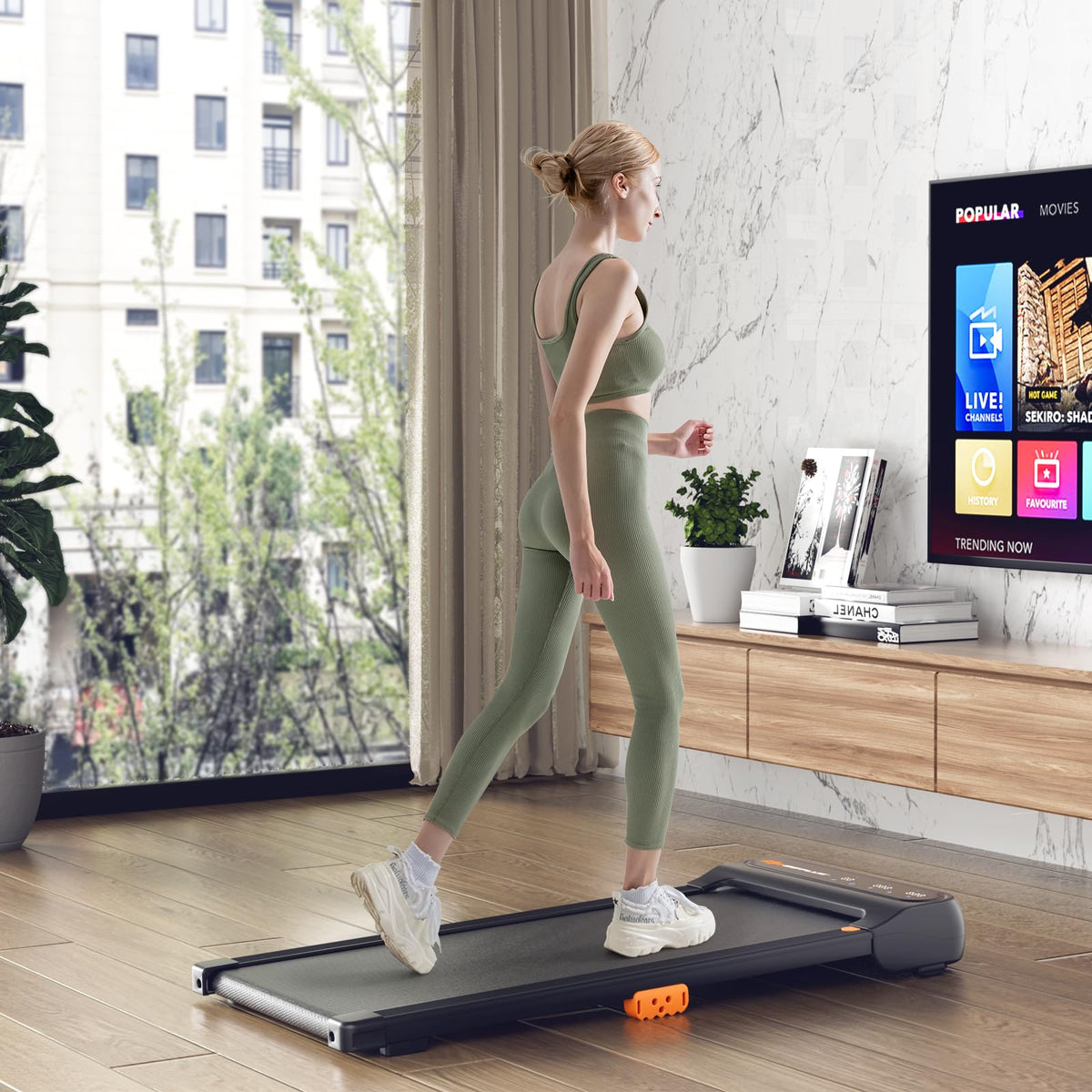 Under Desk Treadmill with 265 lbs Capacity J6140