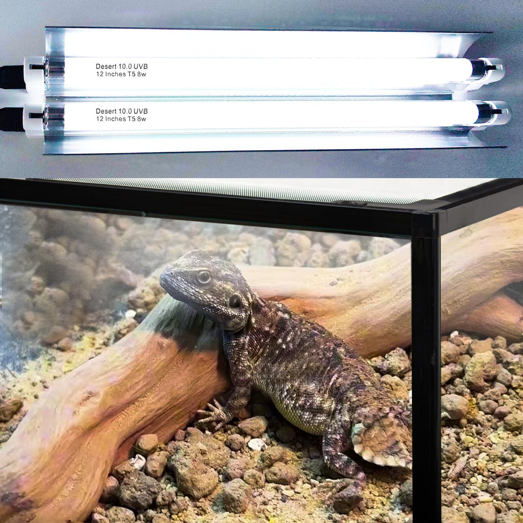 16 Watts 12 Inches T5 10.0 UVB Reptile Light Fixture K671