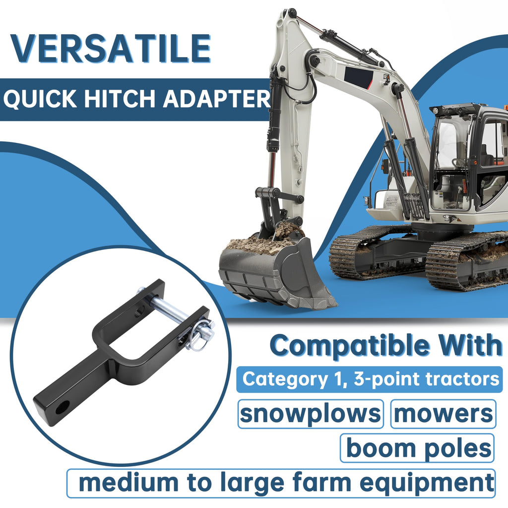 Quick Hitch Adapter for Category 1 3-Point W833