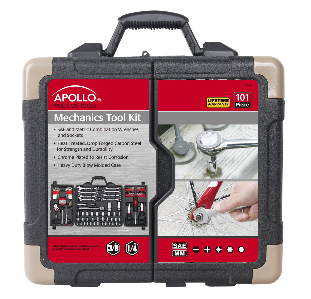 101 Piece SAE and Metric Mechanic Tool Set Z47178