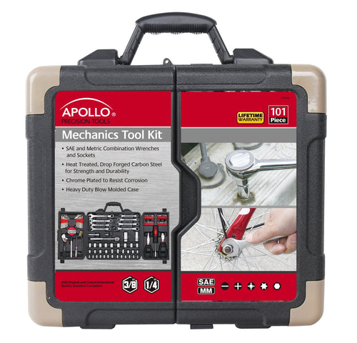 101 Piece SAE and Metric Mechanic Tool Set Z47178