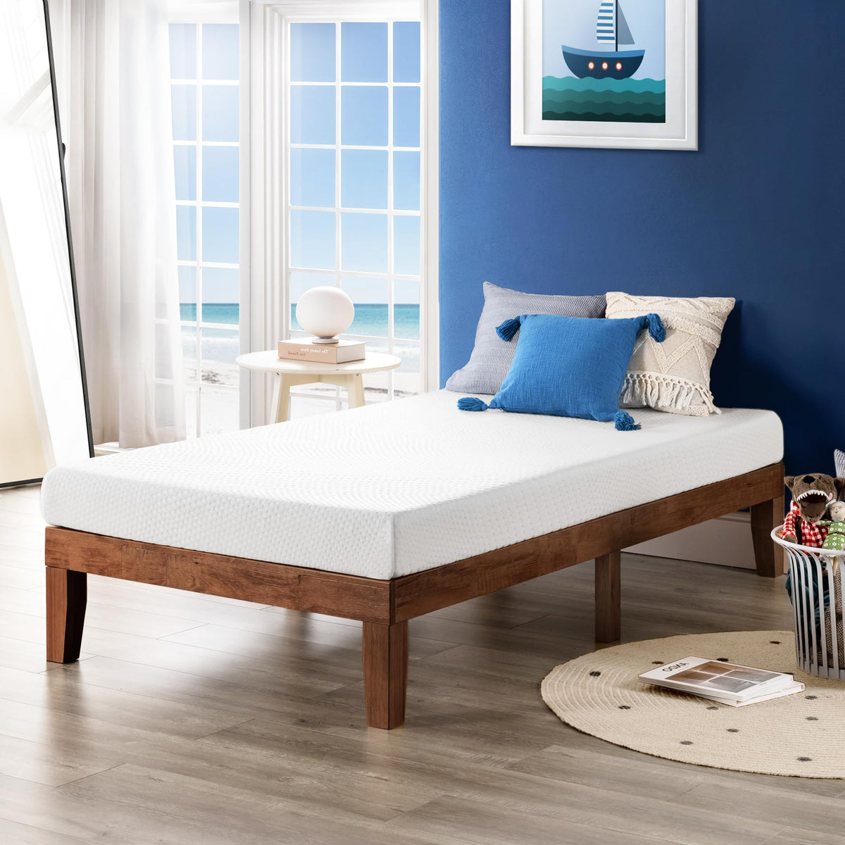 5 Inch Twin Cooling Gel Memory Foam Mattress B535373