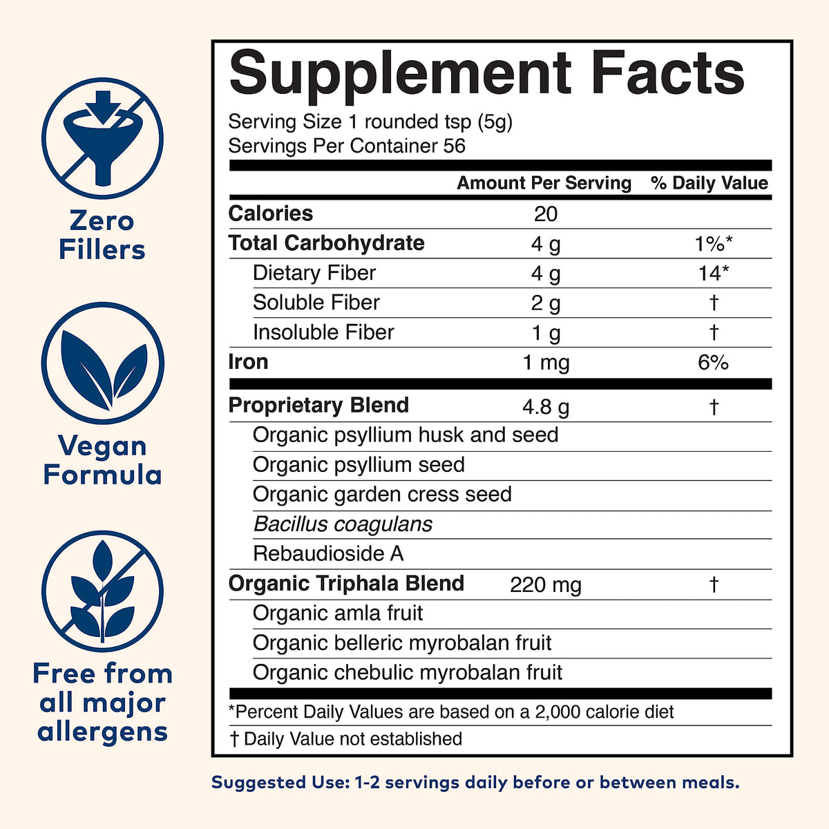 Psyllium Husk Powder 10 Oz I98940