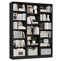 Triple Wide Bookshelf with 17 Display Shelves B749999