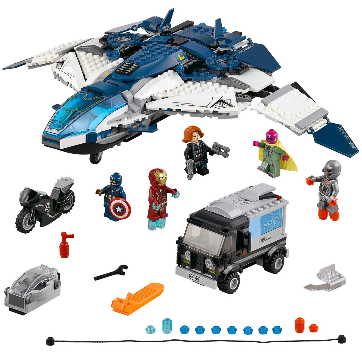 Superheroes Quinjet City Chase U7876