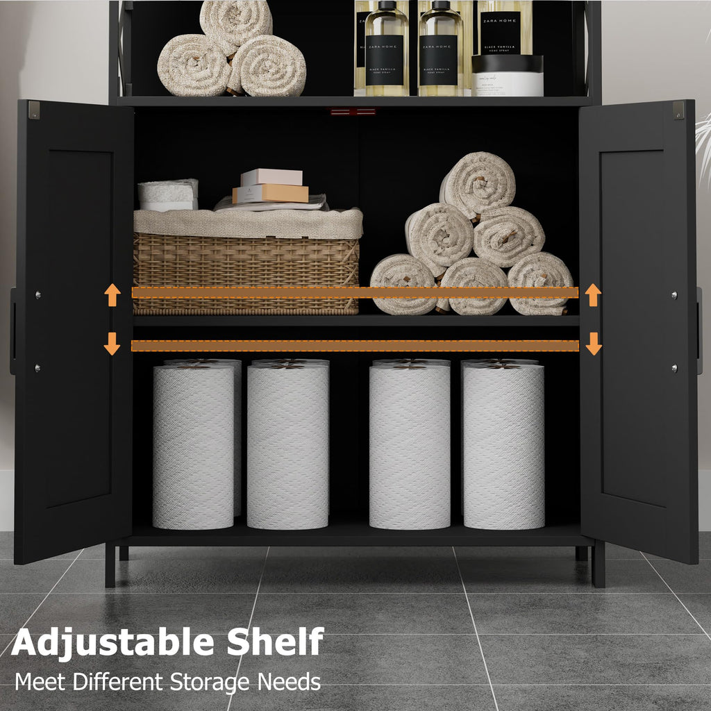 Bathroom Storage Cabinet with Doors L65622