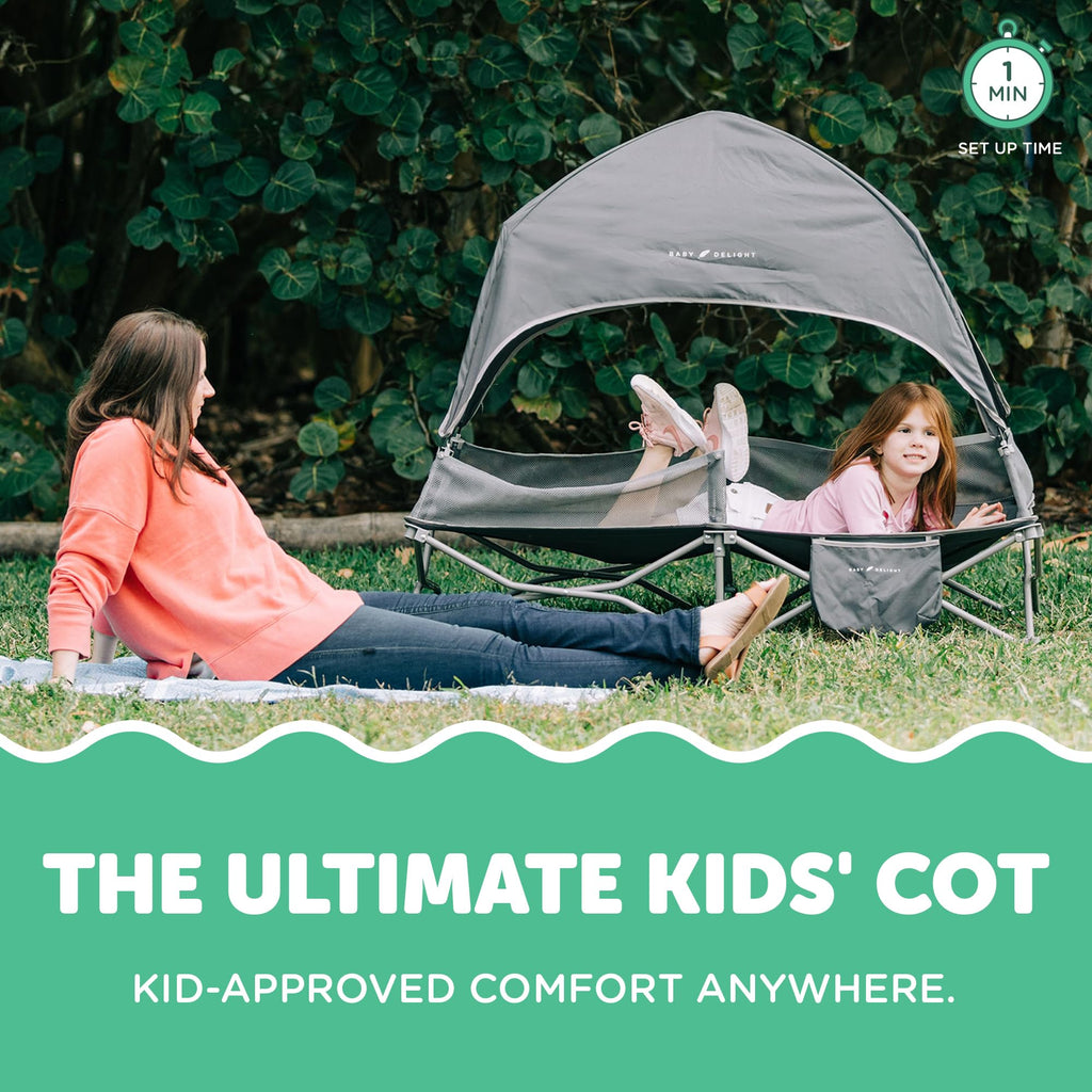 Portable Cot Grey E11819