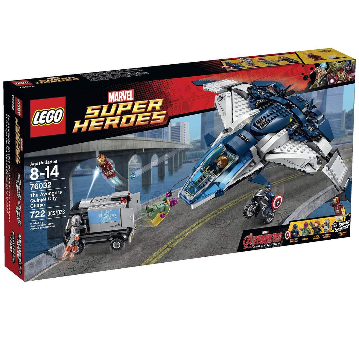Superheroes Quinjet City Chase U7876