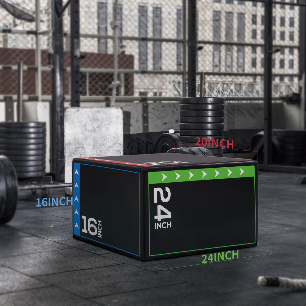 3-in-1 Foam Plyometric Jump Box I86850