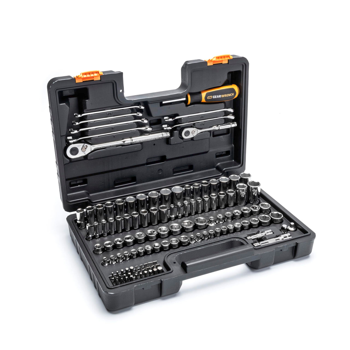 121 Piece SAE/Metric Mechanics Hand Tool Set X650