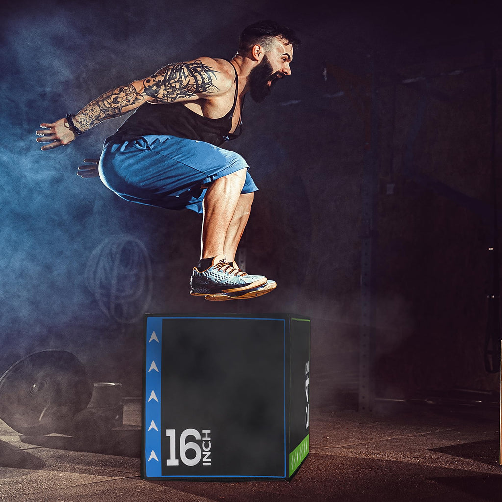 3-in-1 Foam Plyometric Jump Box I86850