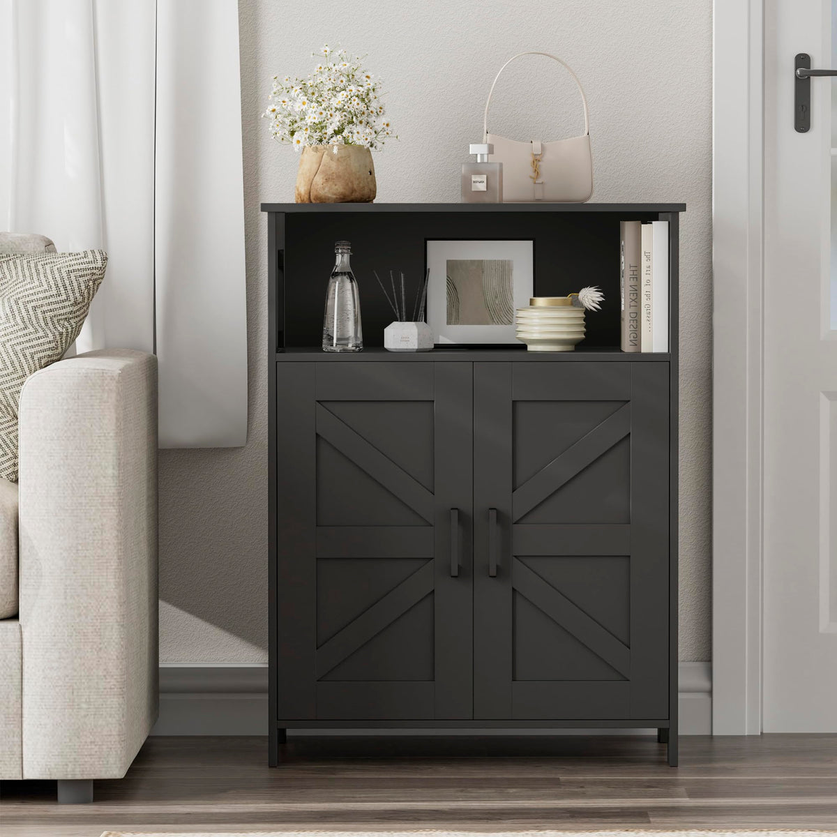 Bathroom Storage Cabinet with Doors L65622