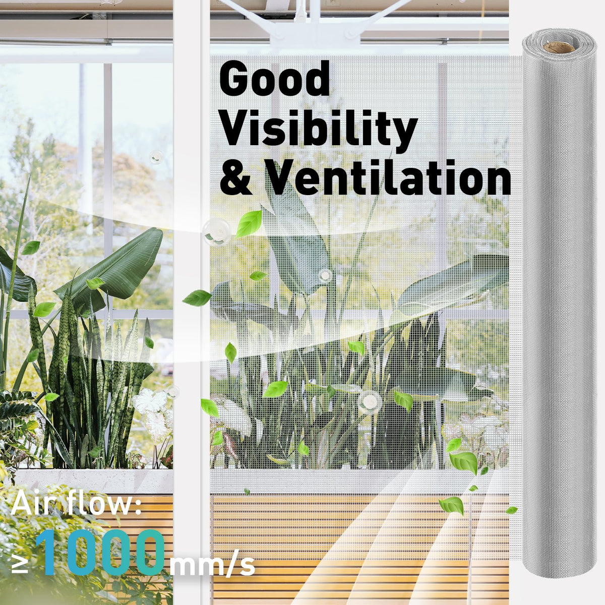 304 Stainless Steel Mesh Window Screen Roll D34304