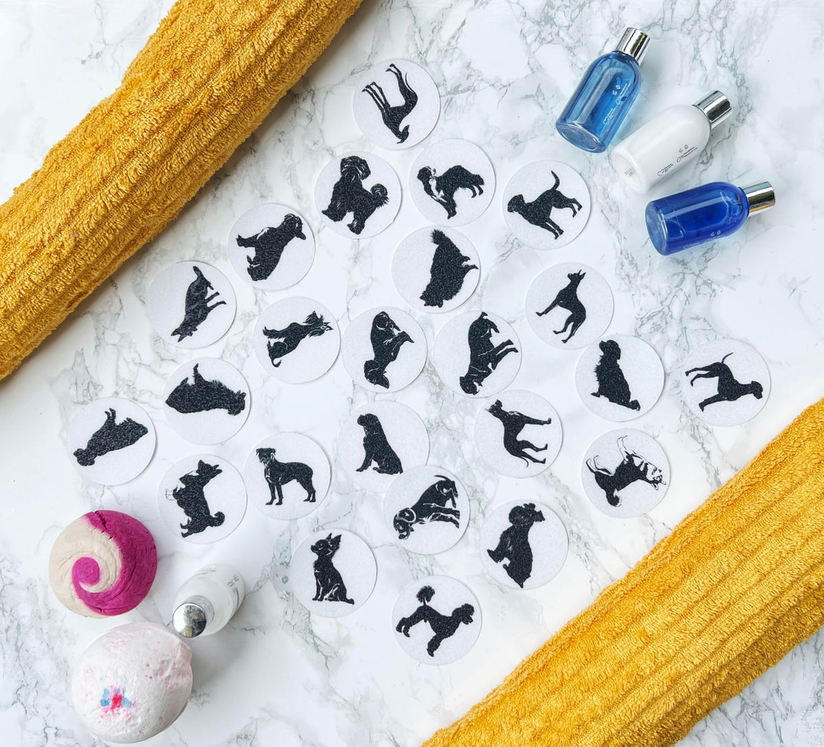 24 PCS Non Slip Bathtub Stickers L860